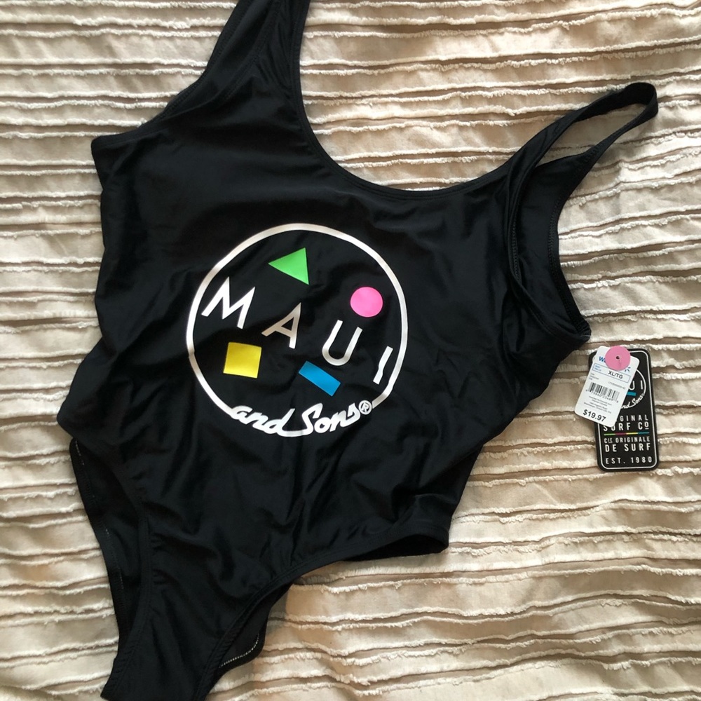 Black one piece